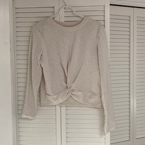 Crop sweatshirt